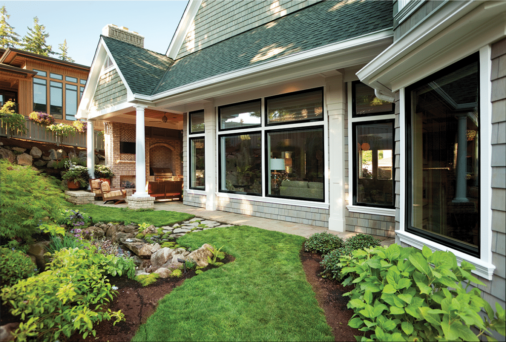 Preservation windows are avillabe with black exterior along with many other popular colors.